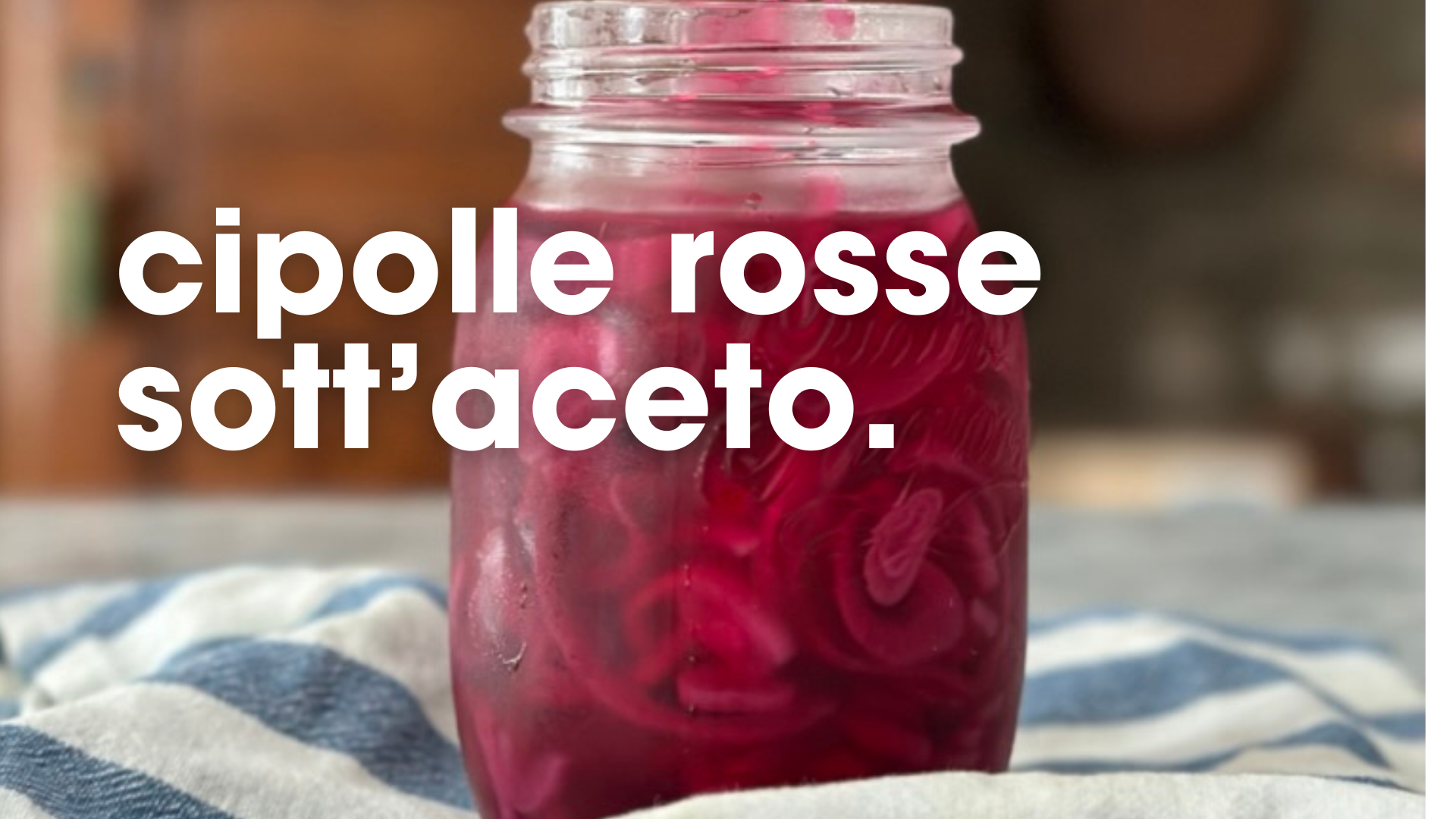 cipolle rosse sott'aceto
