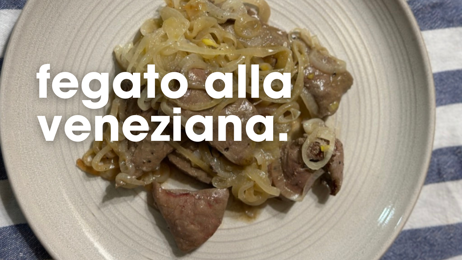 fegato alla veneziana