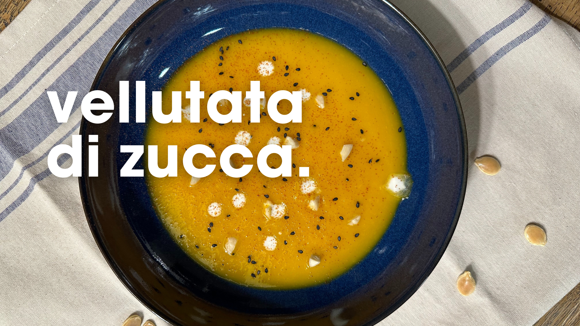 vellutata di zucca